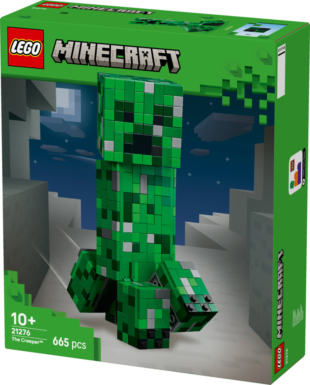 LEGO Minecraft Il Creeper 21276 Set Costruzioni 665 Pezzi Età 10 Anni