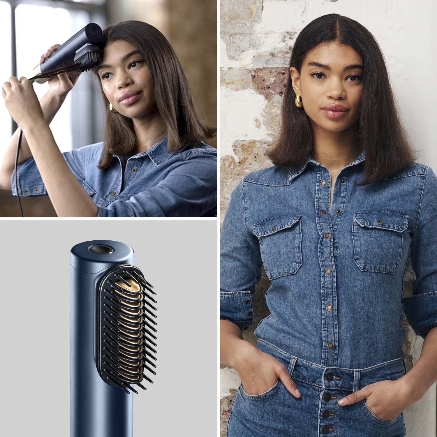 BaByliss Air Power Air Wand - Asciugacapelli multi-funzione 3 in 1 AS6550E