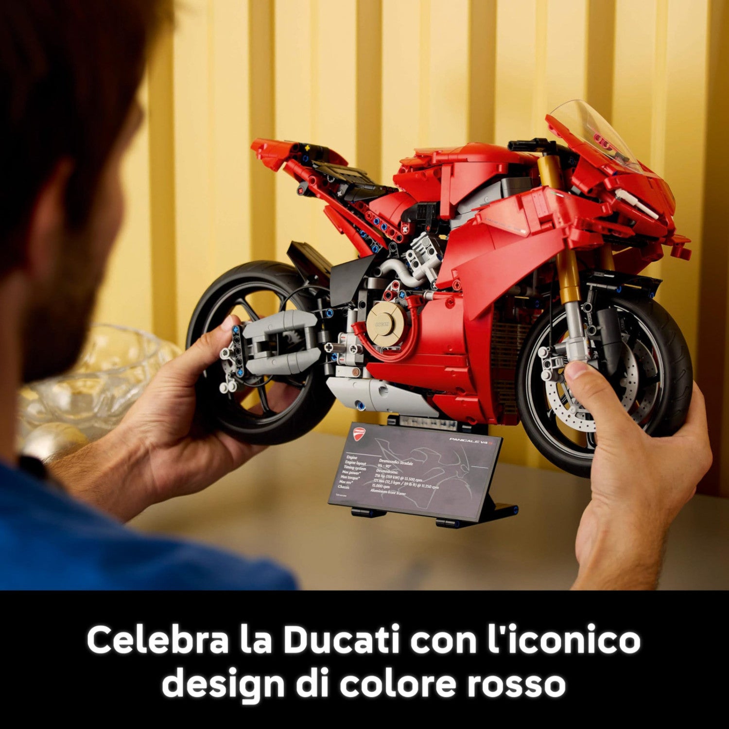 Lego Technic Motocicletta Ducati Panigale V4 S 42202