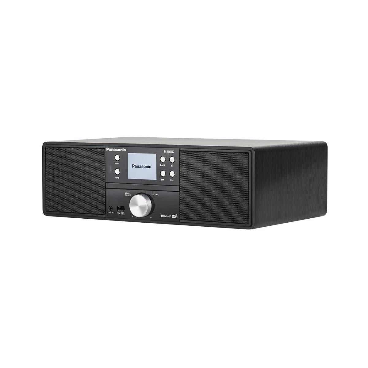 Panasonic SC-DM202EG-K Micro Hifi DAB Mini Impianto Audio Domestico 24 W Nero
