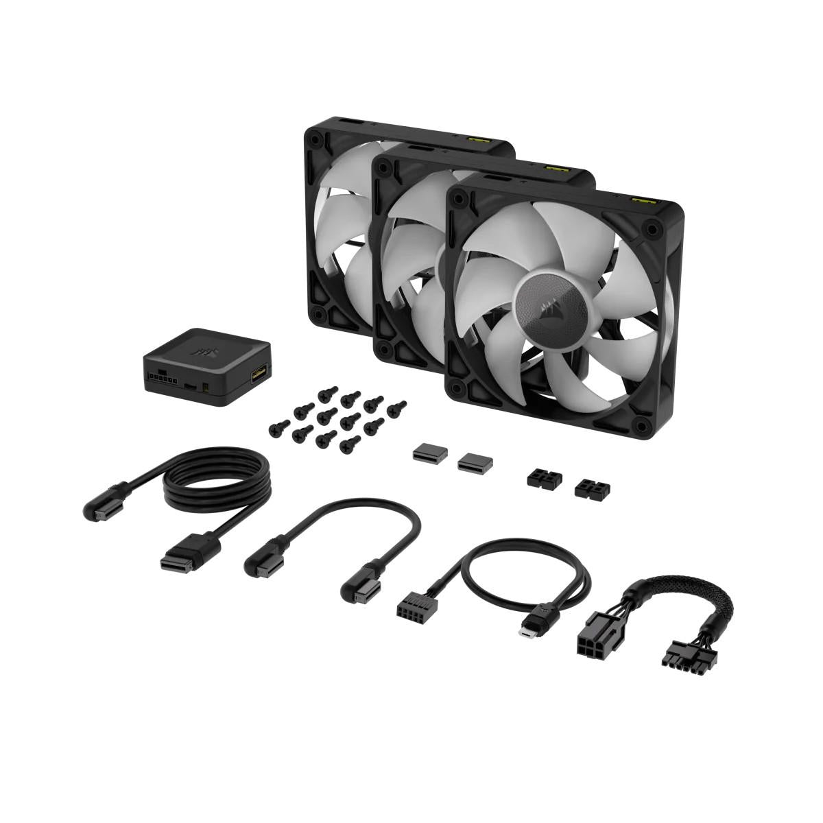 Corsair iCUE LINK RX120 RGB Case per computer Ventilatore 12 cm Nero 3 pz