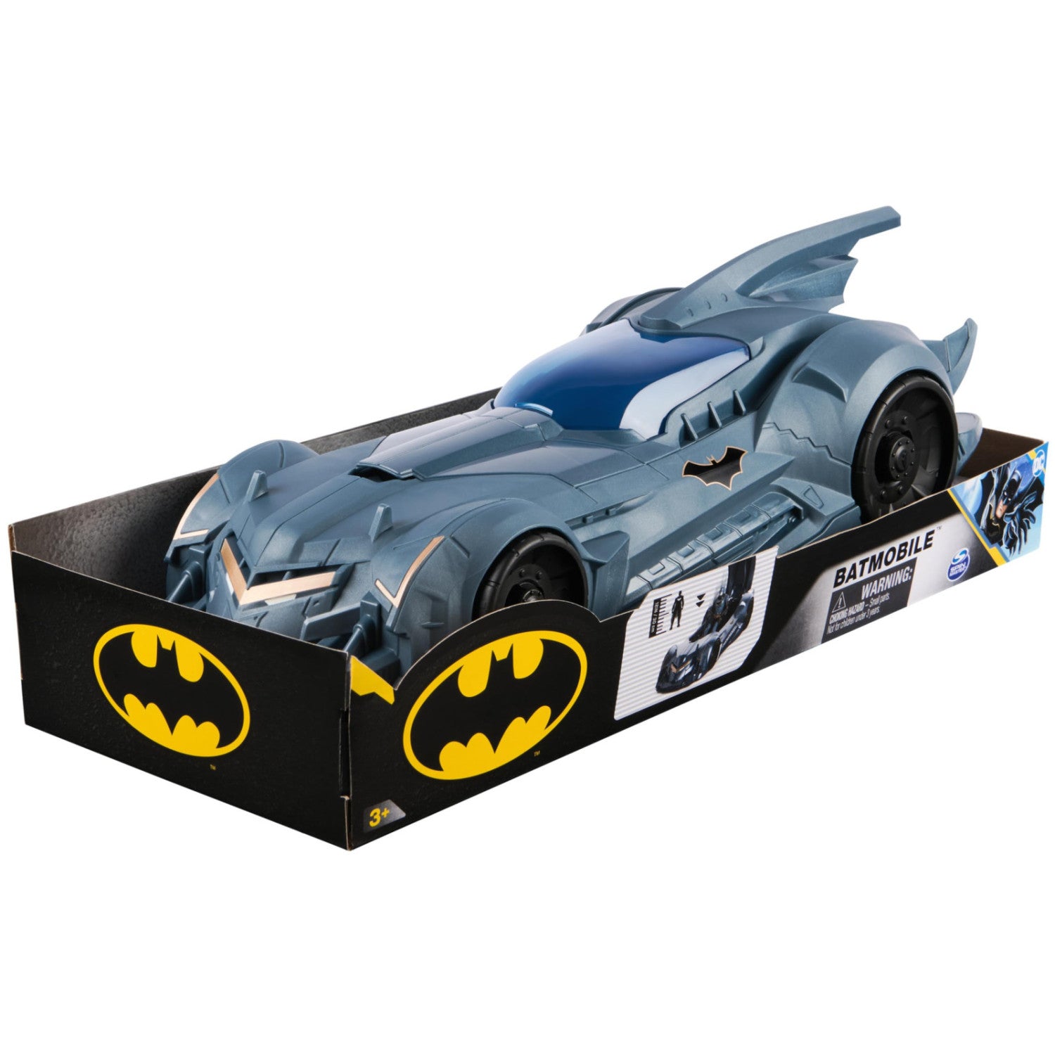 Spin Master Batman Batmobile F24GML Giocattolo Per Bambini 30,5 Cm