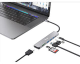 Equip 133494 replicatore di porte e docking station per laptop Cablato USB 3.2 Gen 1 (3.1 Gen 1) Type-C Argento