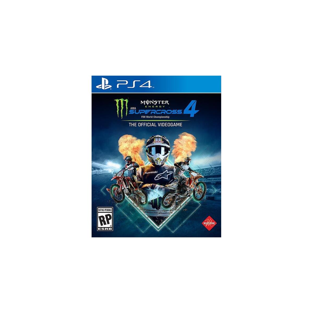 PLAION Monster Energy Supercross 4 Standard Inglese ITA PlayStation 4