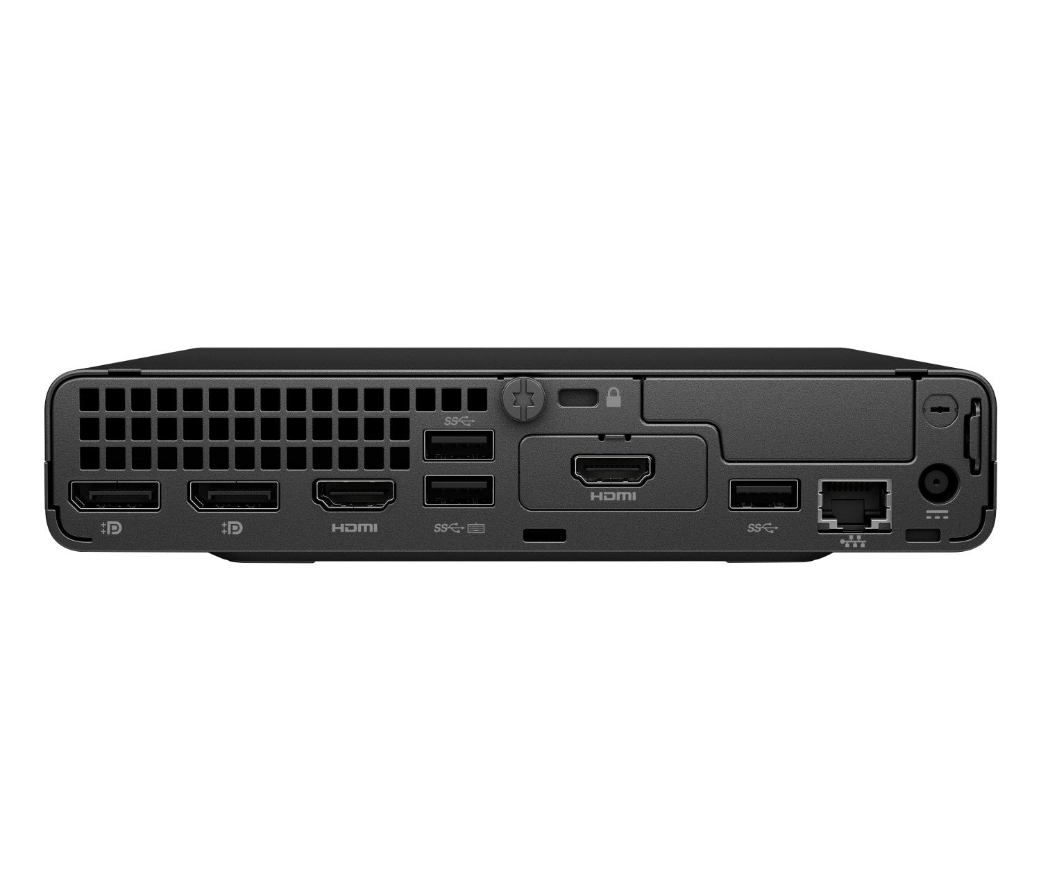 HP Pro Mini 400 G9 Desktop PC Wolf Pro Security Edition i3-14100T 16 GB DDR5-SDRAM 512 GB SSD Windows 11 Pro Mini PC