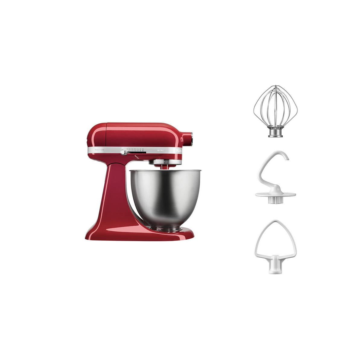 Robot da Cucina KitchenAid 5KSM3311X 3 Ganci 250 W 3,3 L Rosso