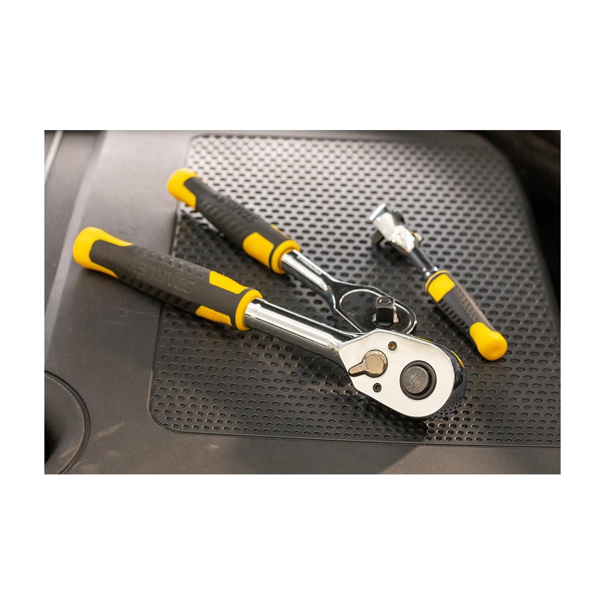 Stanley STMT82665-0 chiave a cricchetto 8,34 mm 1 pz Nero, Giallo 72
