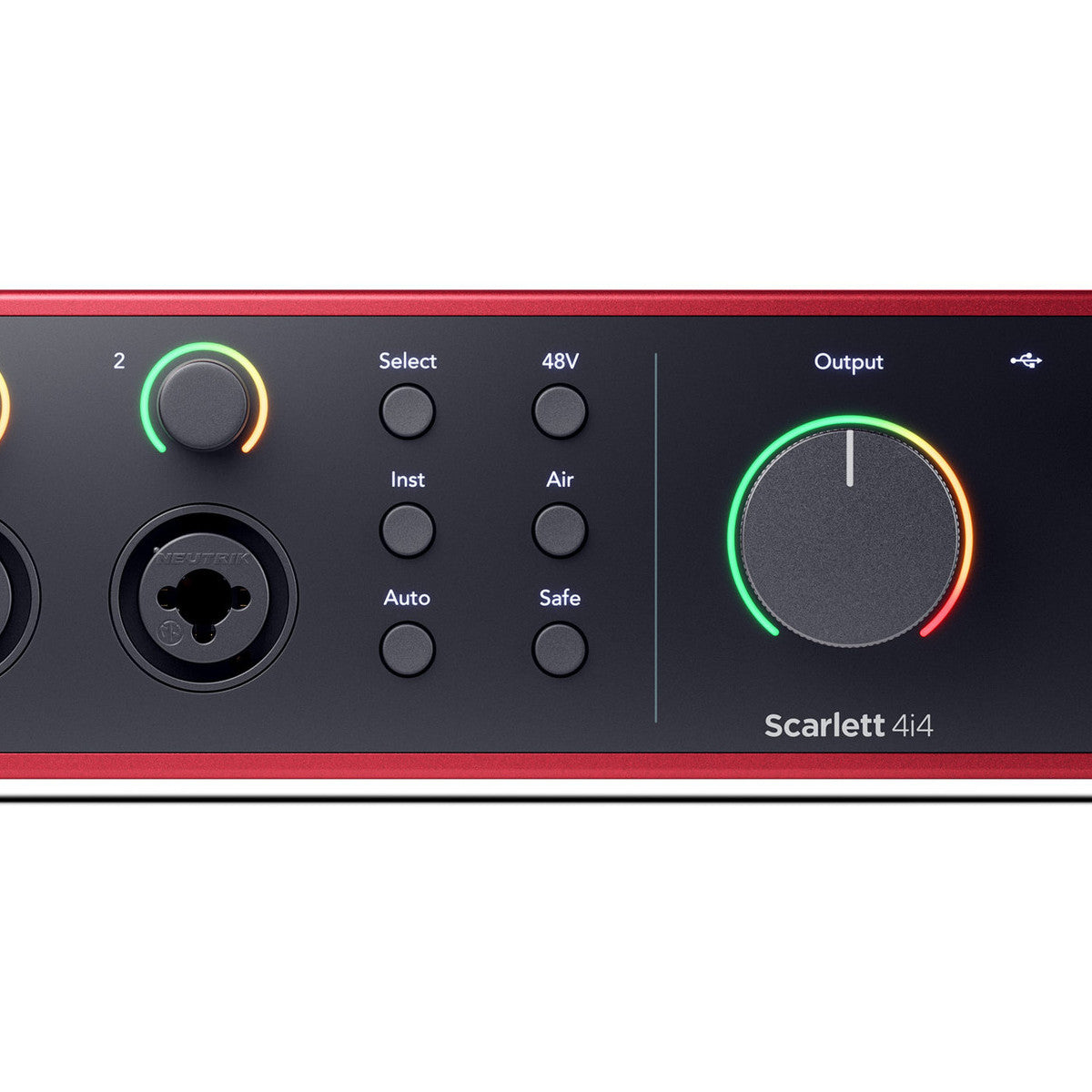 Focusrite Scarlett 4i4 Interfaccia audio Red e Black