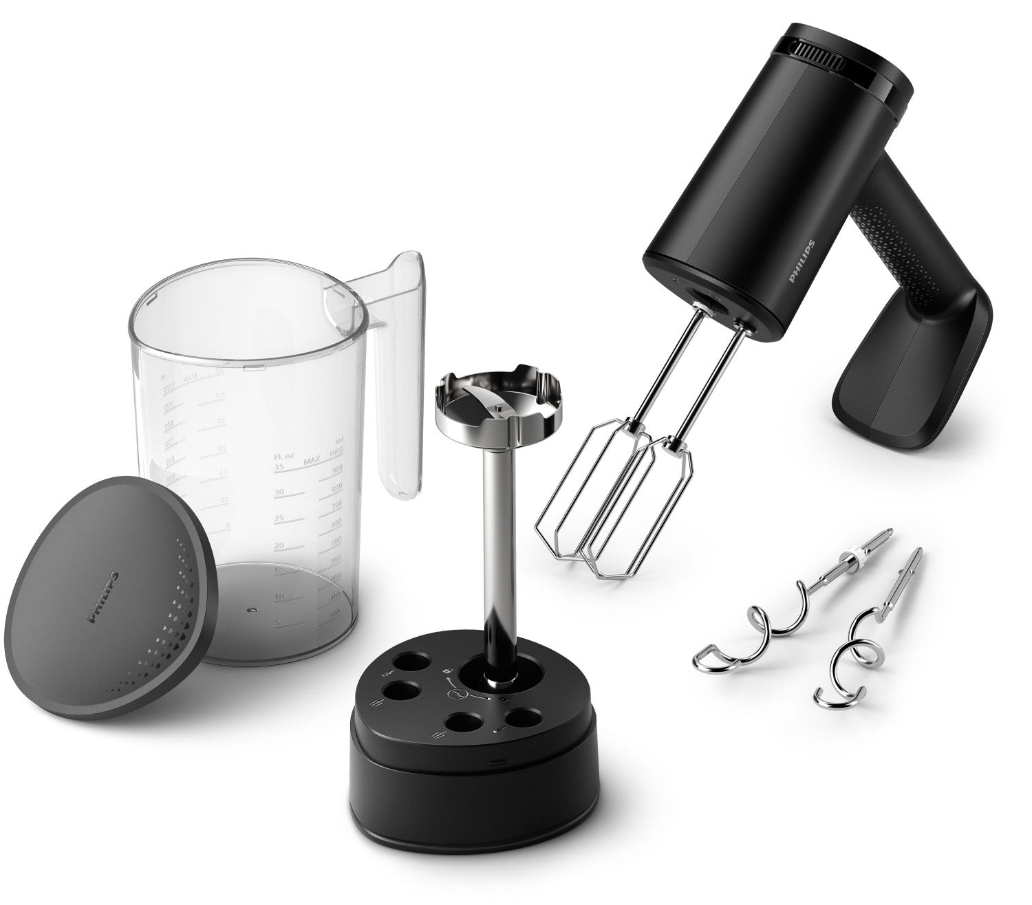 Philips HR3781/10 sbattitore Sbattitore manuale Nero