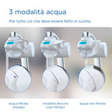 Brita Sistema On Tap Filtro Sistema Filtrante Acqua Per Rubinetto Argento Bianco