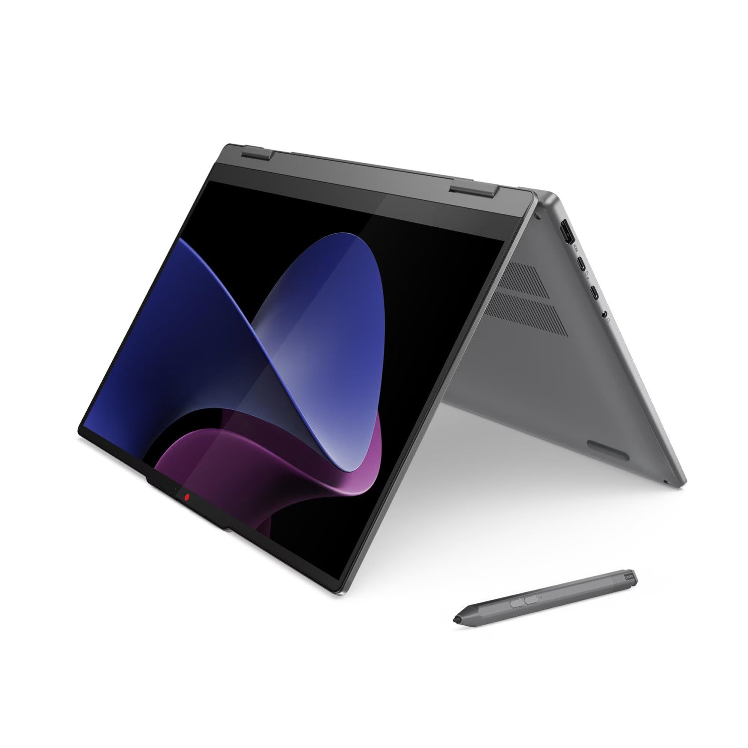 Lenovo IdeaPad Notebook 5 2-in-1 Display 14.0'' WUXGA (1920x1200) Touch Processore INTEL CORE i5-13420h Memoria RAM 8GB Memoria SSD 512GB Scheda grafica Integrata Sistema Operativo WINDOWS 11 HOME LUNA_GREY Caricatore NON incluso