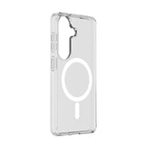 Cellularline Clear Mag - Galaxy S26 Custodia trasparente ultra resistente con bordo in gomma, compatibile con ecosistema Qi2 e accessori magnetici, trattata contro l ingiallimento.
