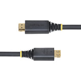 StarTech.com Cavo HDMI ad alta velocità da 5 m con connettori a presa salda, 4K 60 Hz/1440p 144 Hz, HDR10/HDCP 2.2/ARC, 18 Gbps, cavo HDMI UHD per TV/monitor/display, rivestimento in TPE