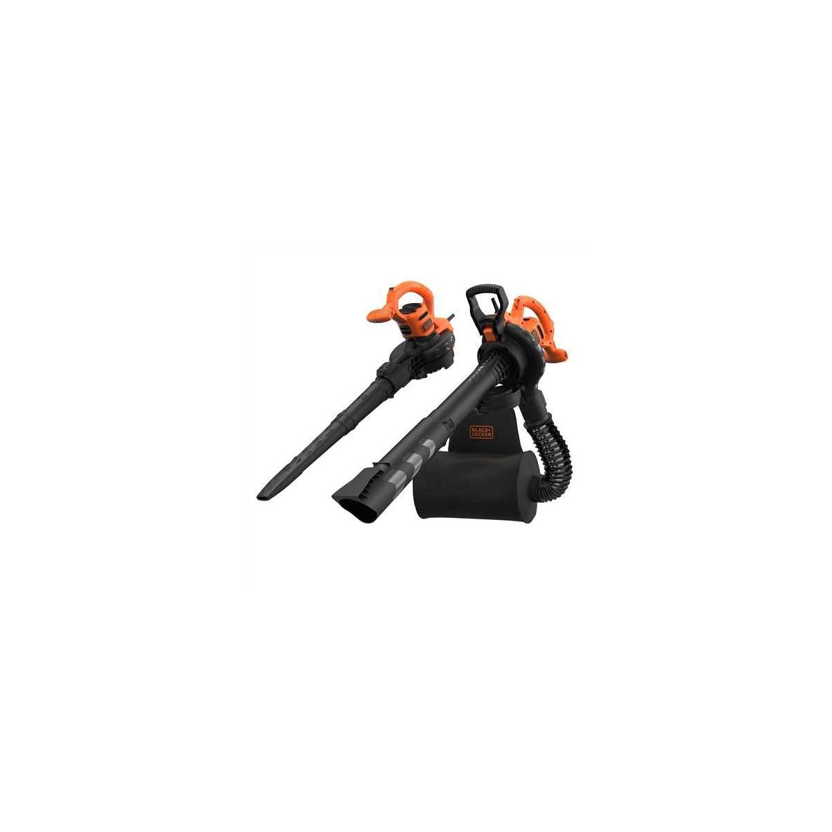 Black Decker BEBLV290 Spazza Foglie 2900 W 390 km/h Nero