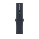 Apple Cinturino Sport blu marino (46 mm) - M/L