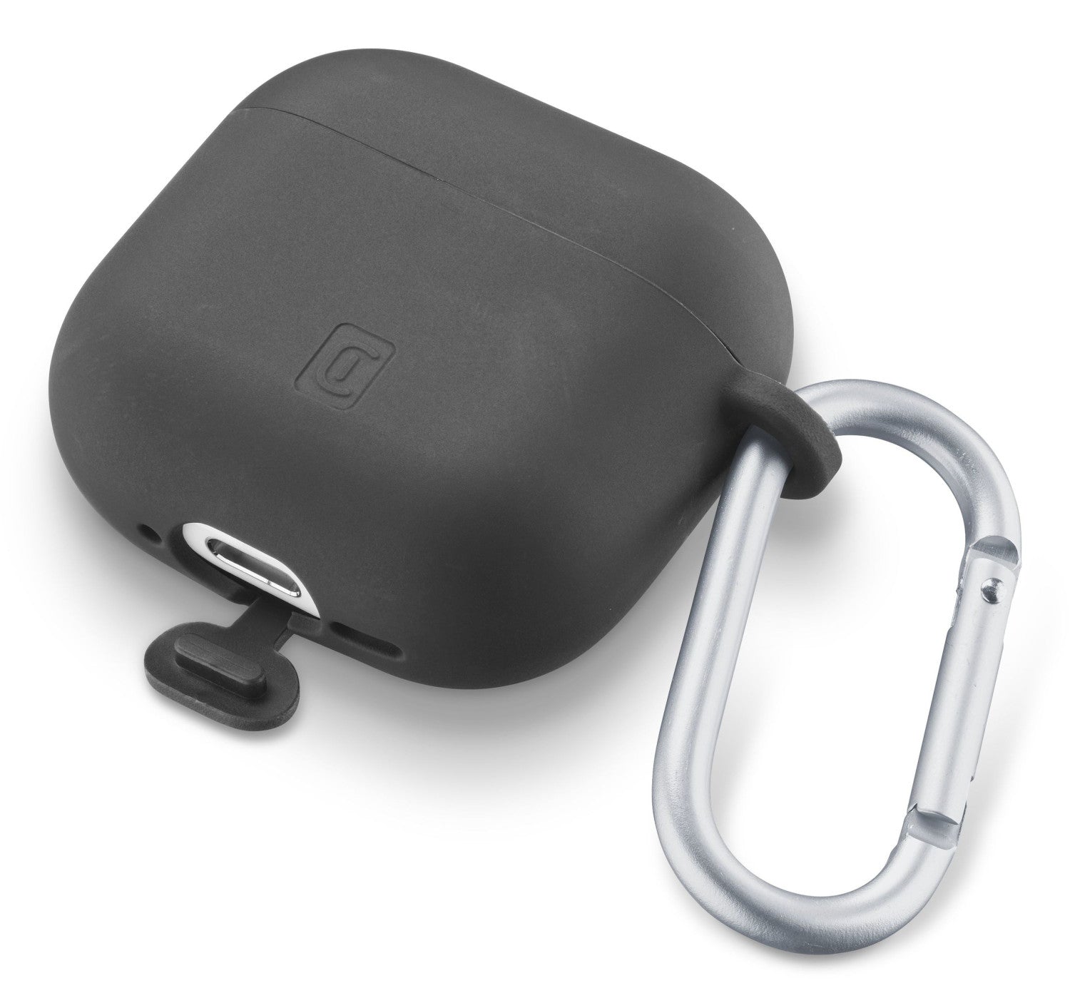Cellularline Bounce - AirPods 4 Custodia protettiva auricolari Nero