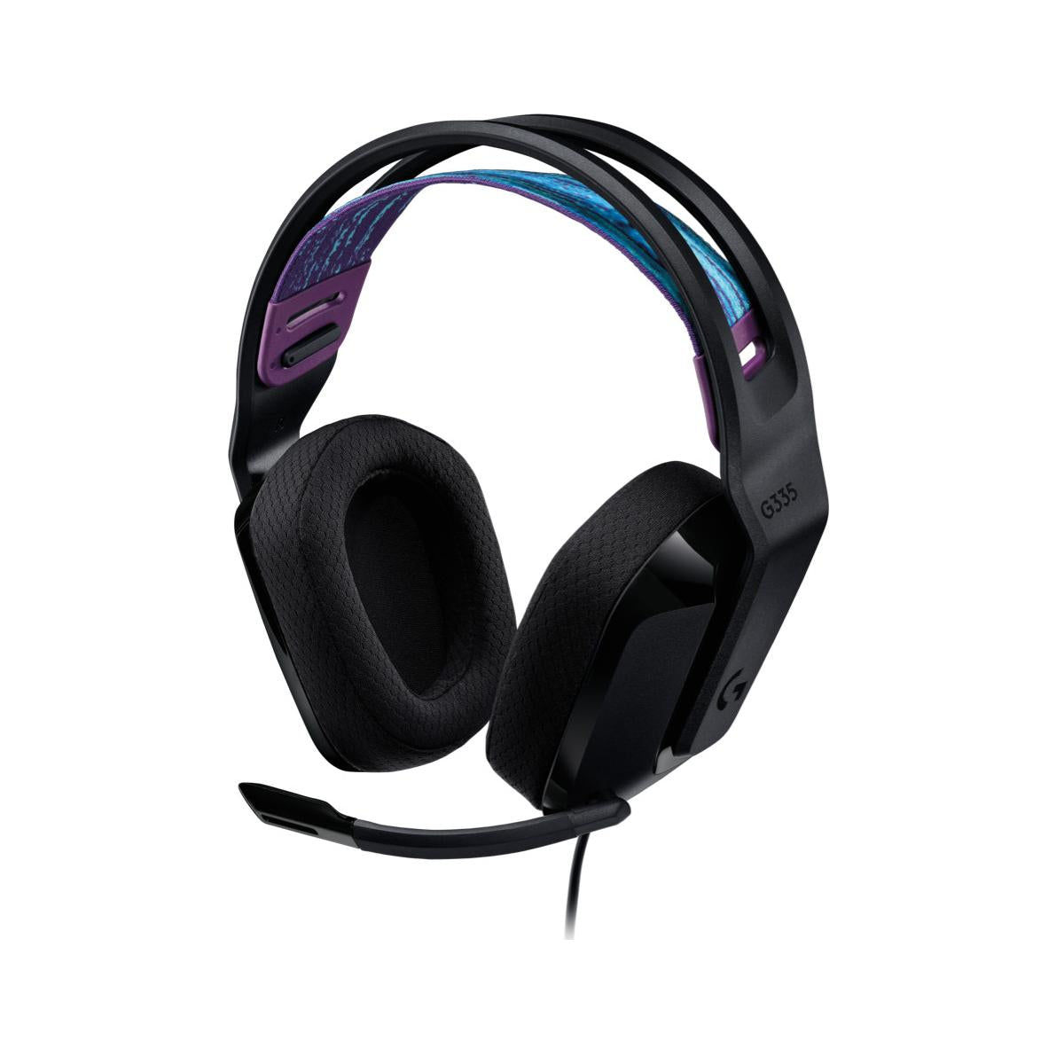 Logitech G G335 Auricolare Cablato A Padiglione Giocare Nero