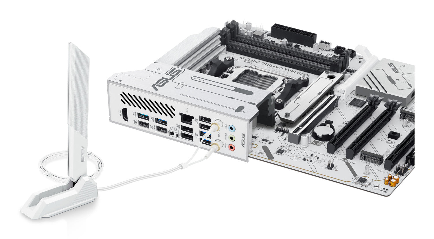 ASUS X870 MAX GAMING WIFI7 W AMD X870 Socket AM5 ATX
