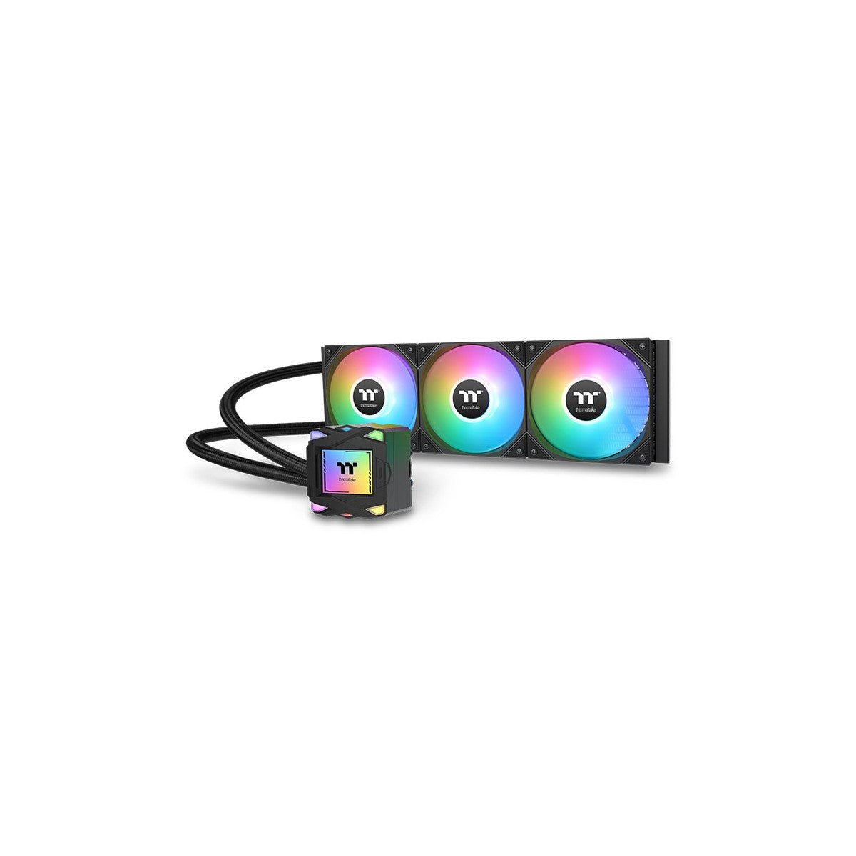 Thermaltake LA360 ARGB Scheda madre Kit di raffreddamento a liquido 12 cm Nero 1 pz