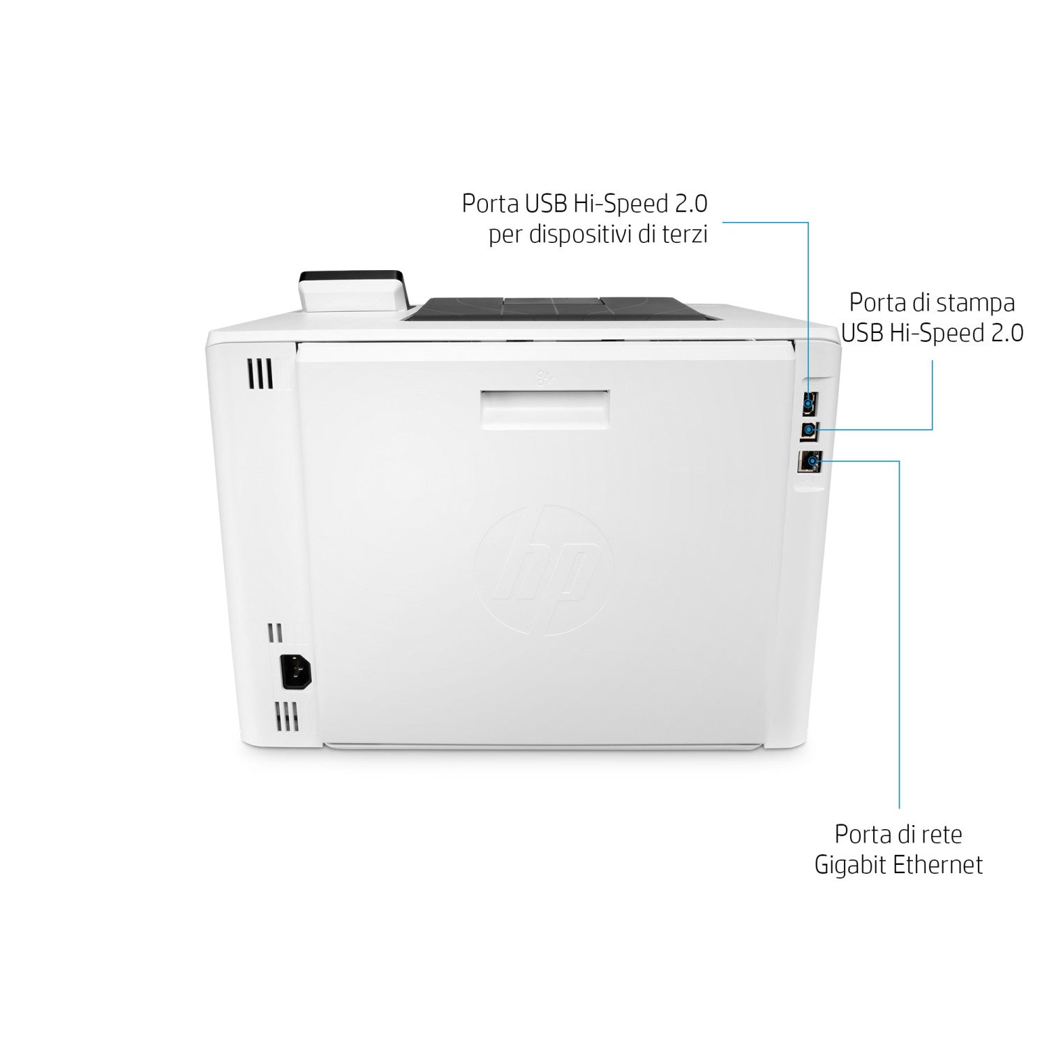 HP 3PZ95A Stampante Color LaserJet Enterprise M455dn a Colori 600x600 DPI A4 Bianco