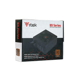 itek BD600 alimentatore per computer 600 W 24-pin ATX ATX Nero