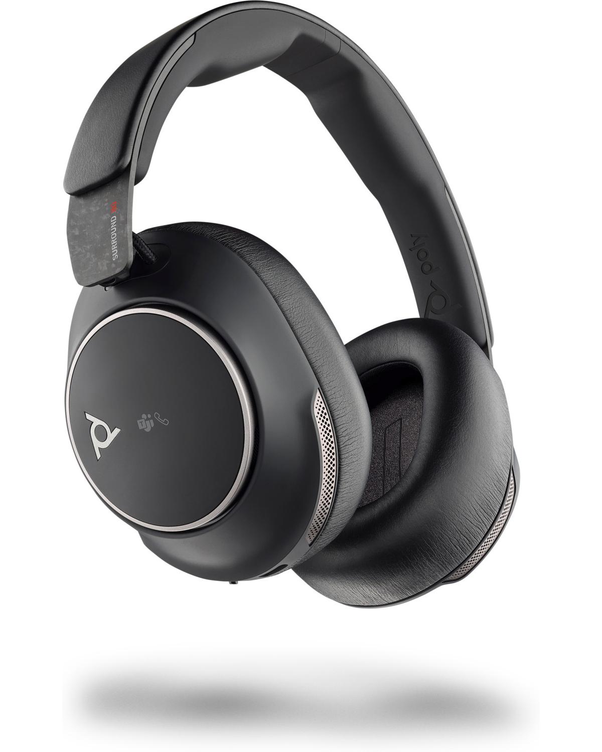 POLY Cuffie Voyager Surround 80 UC con connettore USB-C certificate per Microsoft Teams adattatore USB-C/A