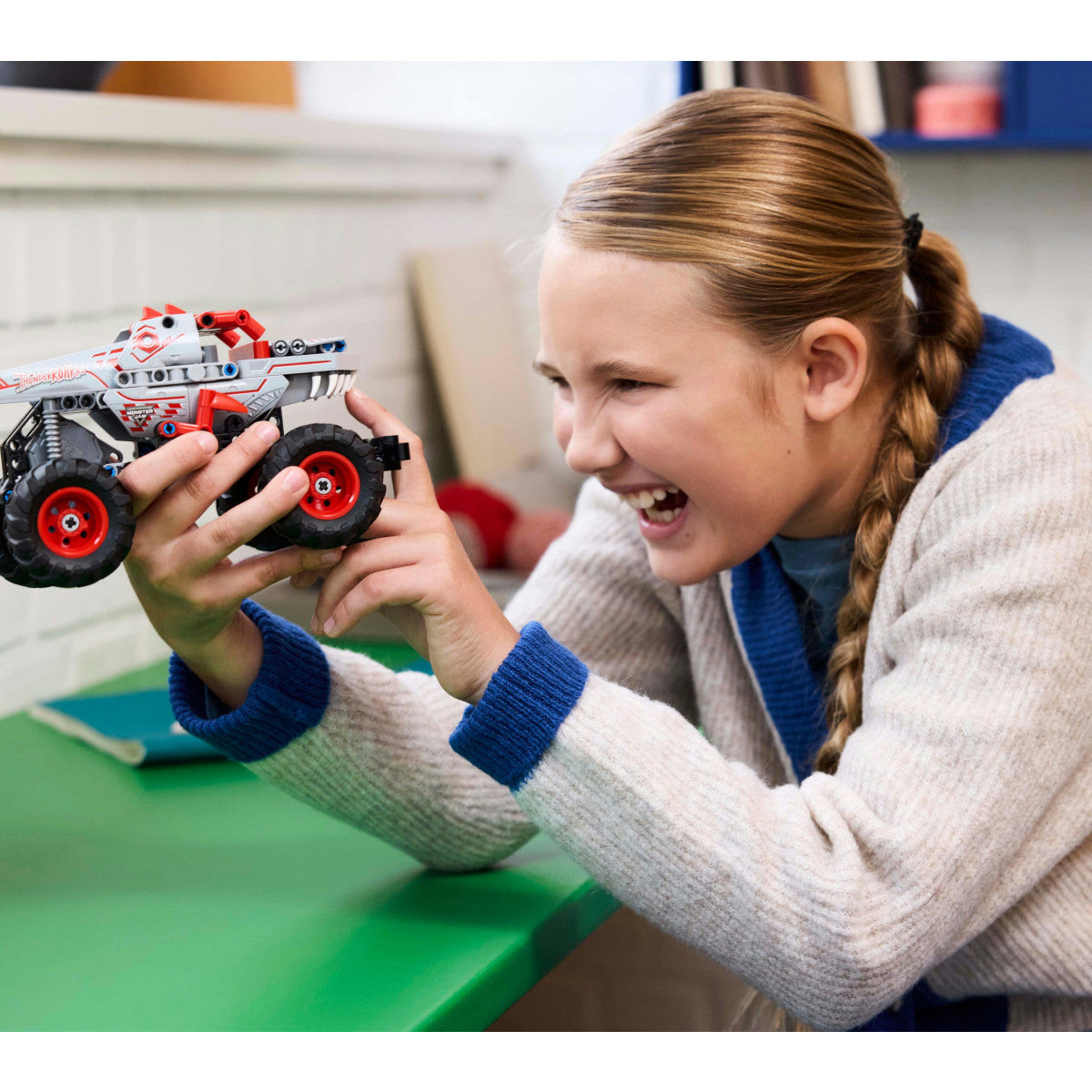 LEGO Technic Monster Jam ThunderROARus Pull Back 42200 Set Costruzioni 232 Pezzi