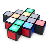 Rubik s Rush, Gioco Elettronico di Velocità e Luci, Rompicapo Interattivo Multigiocatore 1-4 Persone, Sfida di Abbinamento Colori e Memoria, Giocattolo STEM per Bambini e Adulti, Età 7