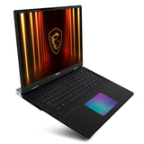 MSI Titan 18 HX A2WJ-1079IT Intel Core Ultra 9 290HX Plus Computer portatile 45,7 cm (18") UHD+ 64 GB DDR5-SDRAM 2 TB SSD NVIDIA GeForce RTX 5090 Wi-Fi 7 (802.11be) Windows 11 Home Nero