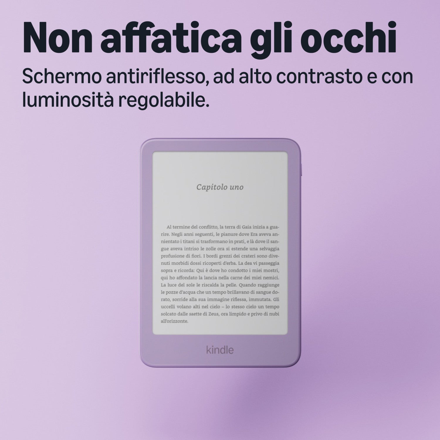 Amazon Kindle lettore e-book 16 GB Wi-Fi Viola