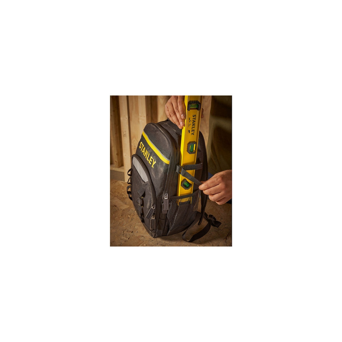 Stanley STST1-72335 zaino Nero, Giallo Nylon