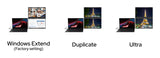 Verbatim Portable 15.6" FHD Dual Monitor Essentials Monitor portatile Nero 39,6 cm (15.6") LCD 1920 x 1080 Pixel