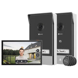 Ezviz HP7 2 Entry Kit Videocitofono con doppia entrata 1 Schermo Touch 7 2K 2 Doorbells