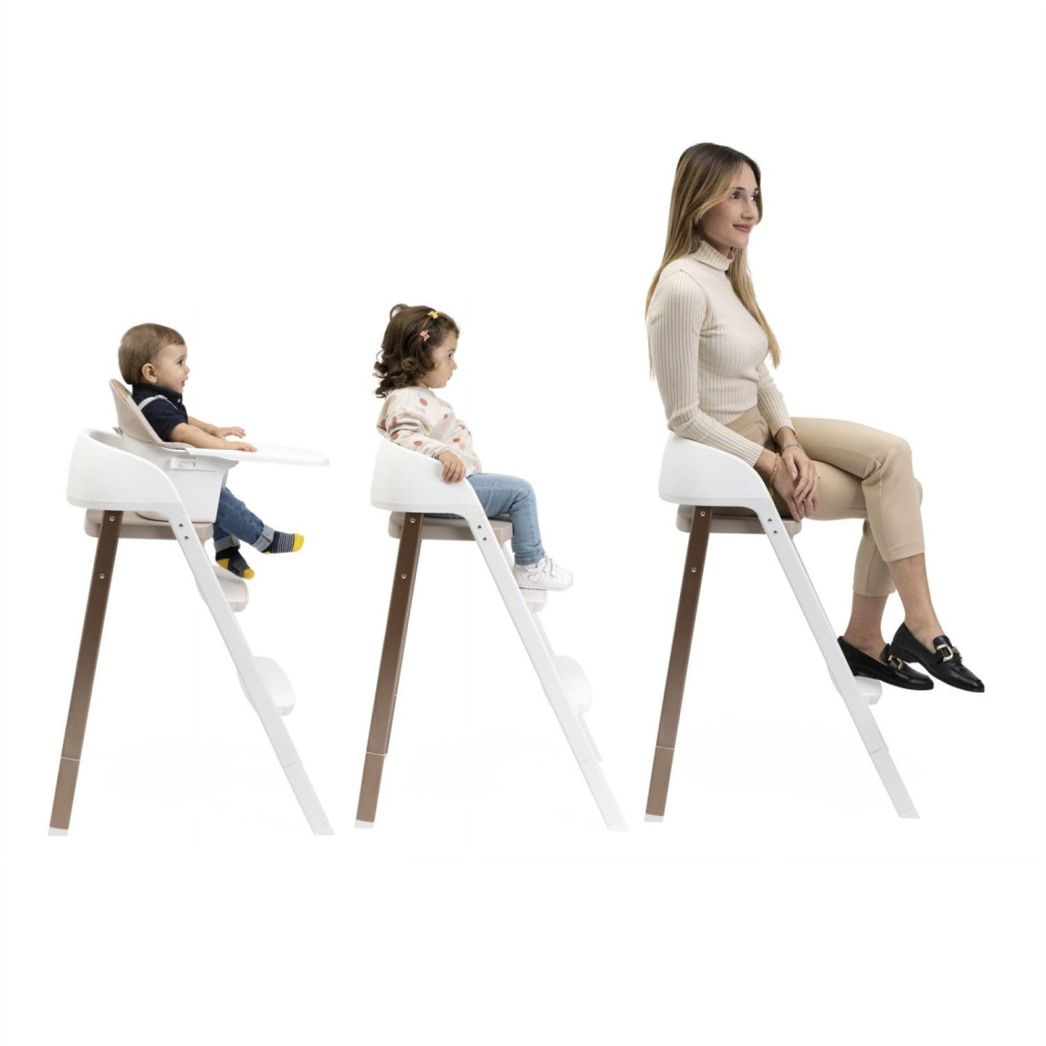 Chicco Crescendo Up Sedia Evolutiva Pearl Copper Re Lux
