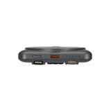 Rivacase VA2607 batteria portatile Polimeri di litio (LiPo) 5000 mAh Carica wireless Nero, Grigio
