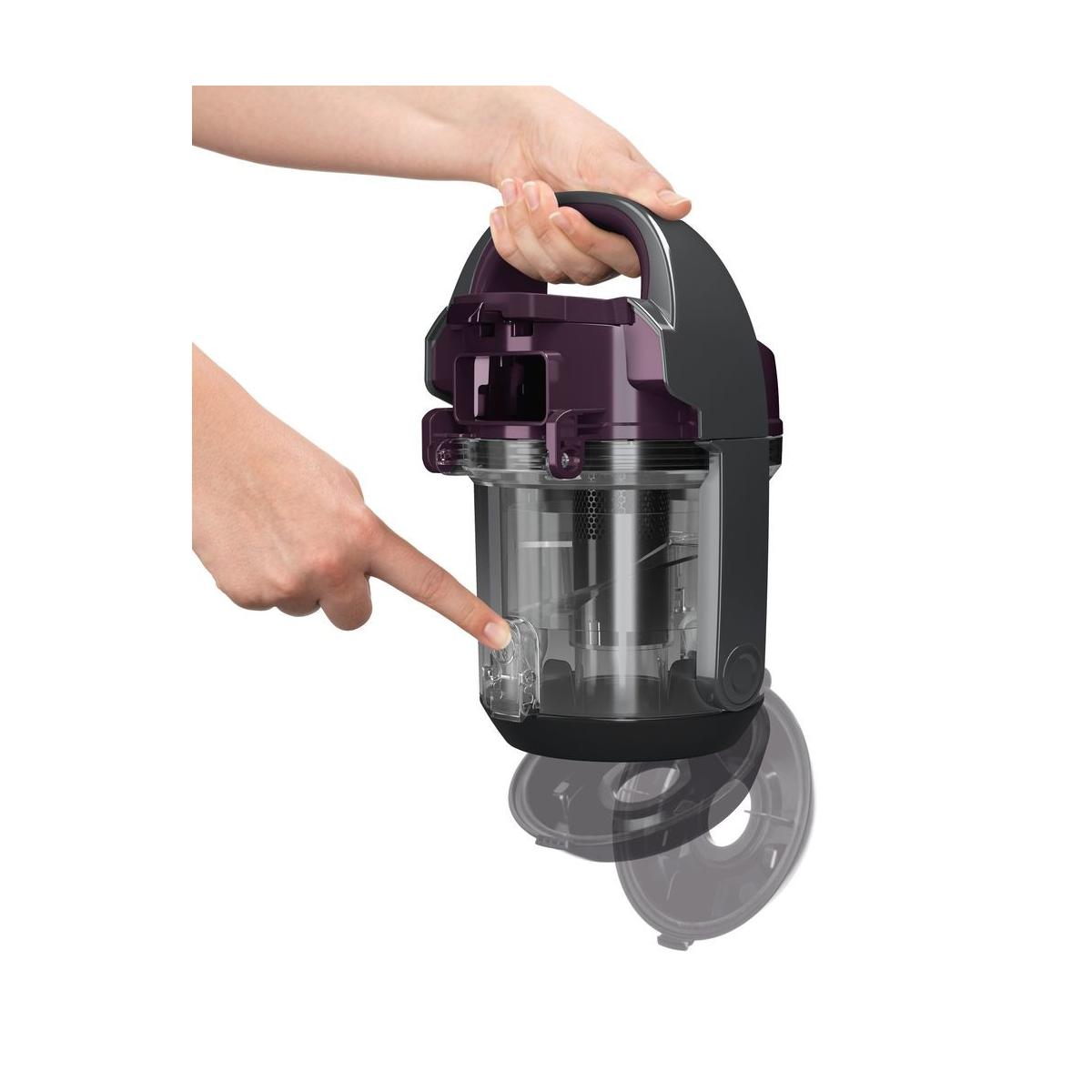 Bosch BGC05AAA1 Aspirapolvere da Traino a Secco Senza Sacchetto Nero
