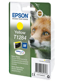 Cartuccia ad Inchiostro Fox Originale Epson EPST1284 Giallo