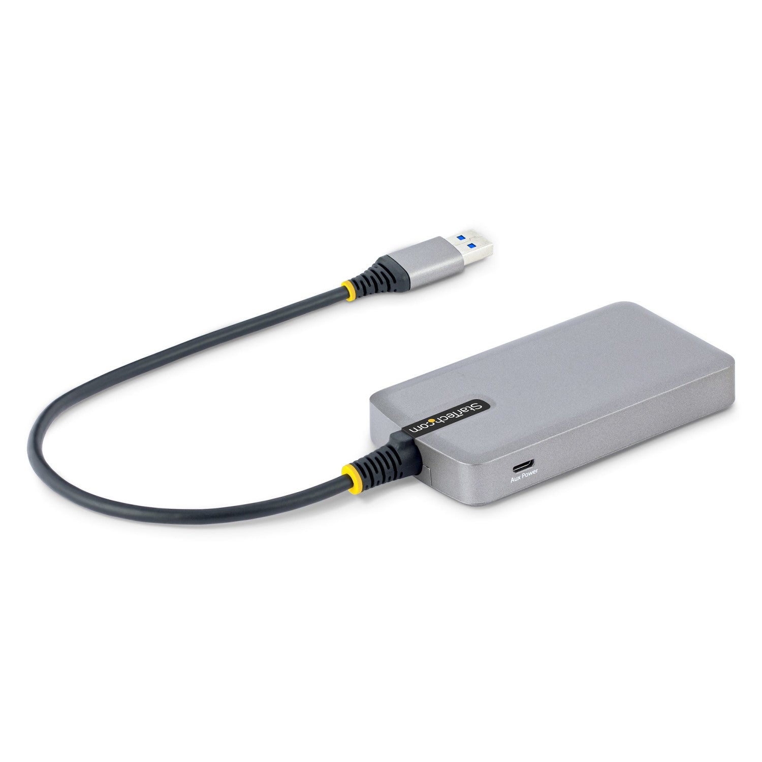 StarTech.com 5G4AB-USB-A-HUB hub di interfaccia USB 3.2 Gen 1 (3.1 Gen 1) Type-A 5000 Mbit/s Grigio