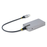 StarTech.com 5G4AB-USB-A-HUB hub di interfaccia USB 3.2 Gen 1 (3.1 Gen 1) Type-A 5000 Mbit/s Grigio