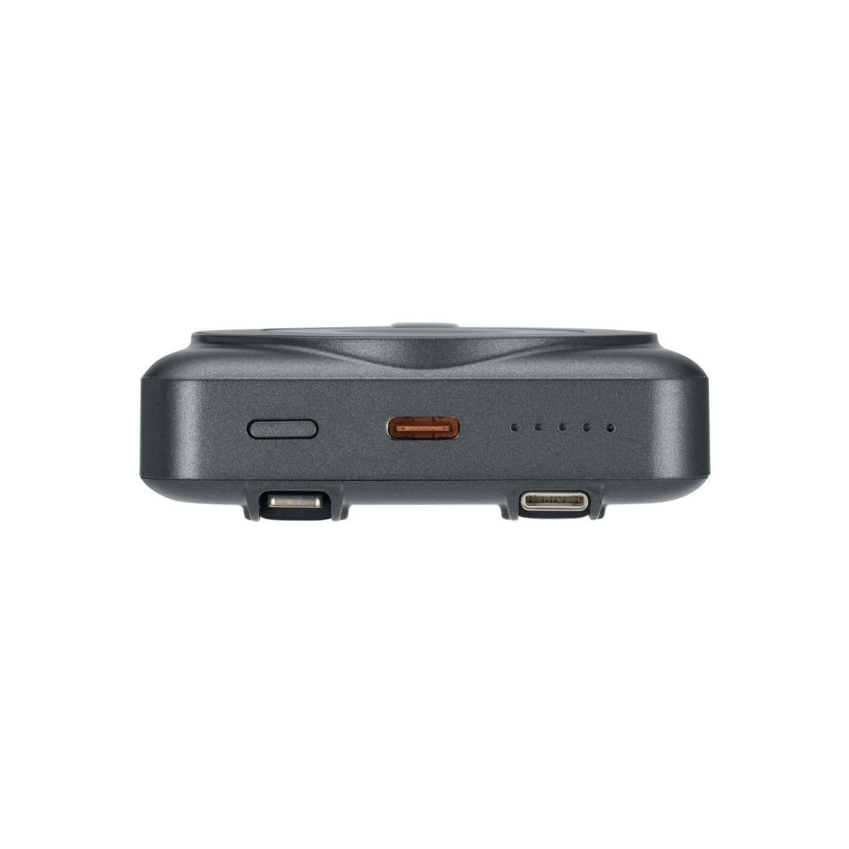 Rivacase VA2608 batteria portatile Polimeri di litio (LiPo) 10000 mAh Carica wireless Nero, Grigio