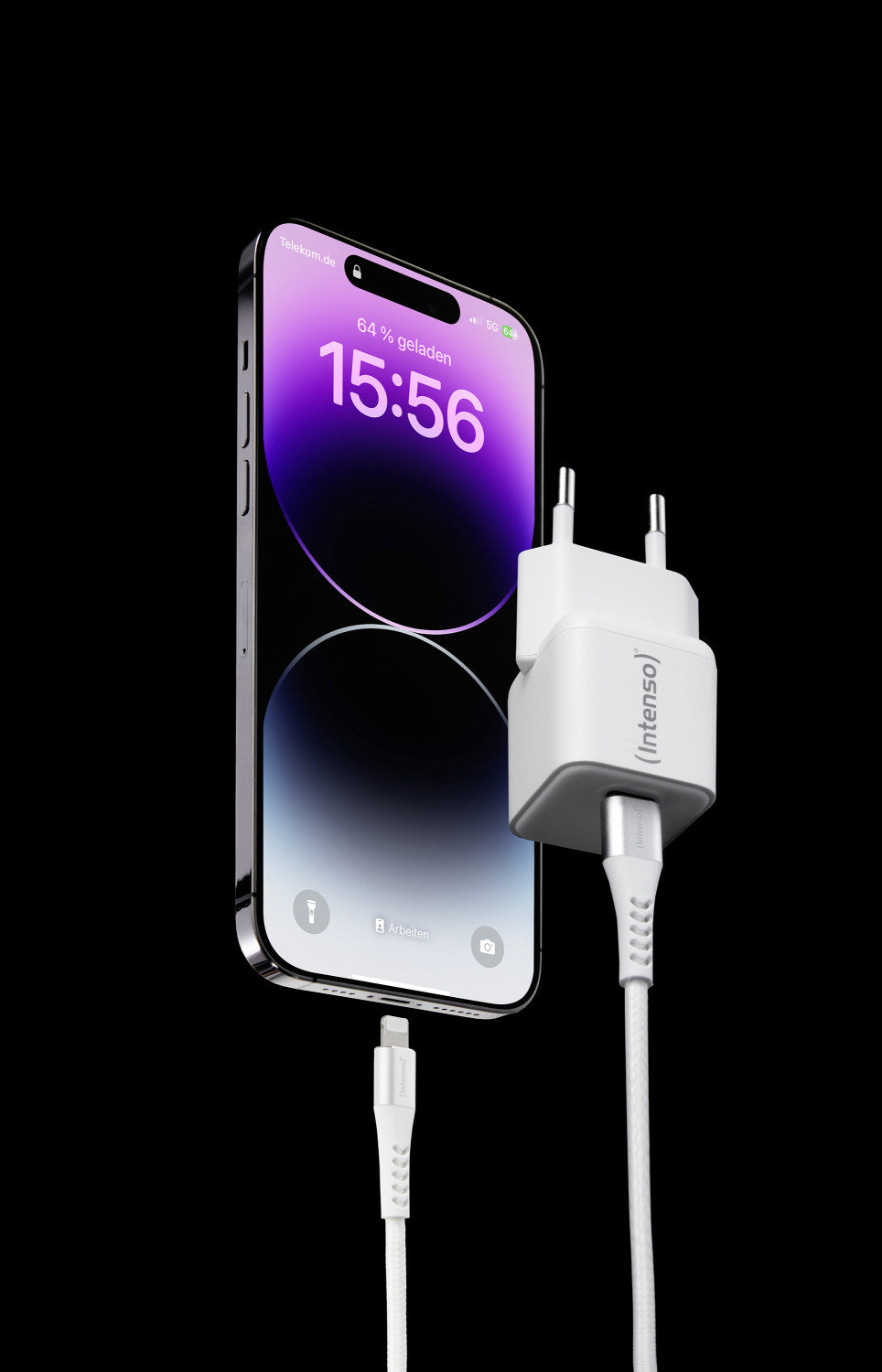 Intenso 7803052 Caricabatterie per dispositivi mobili Universale Bianco AC Ricarica rapida Interno
