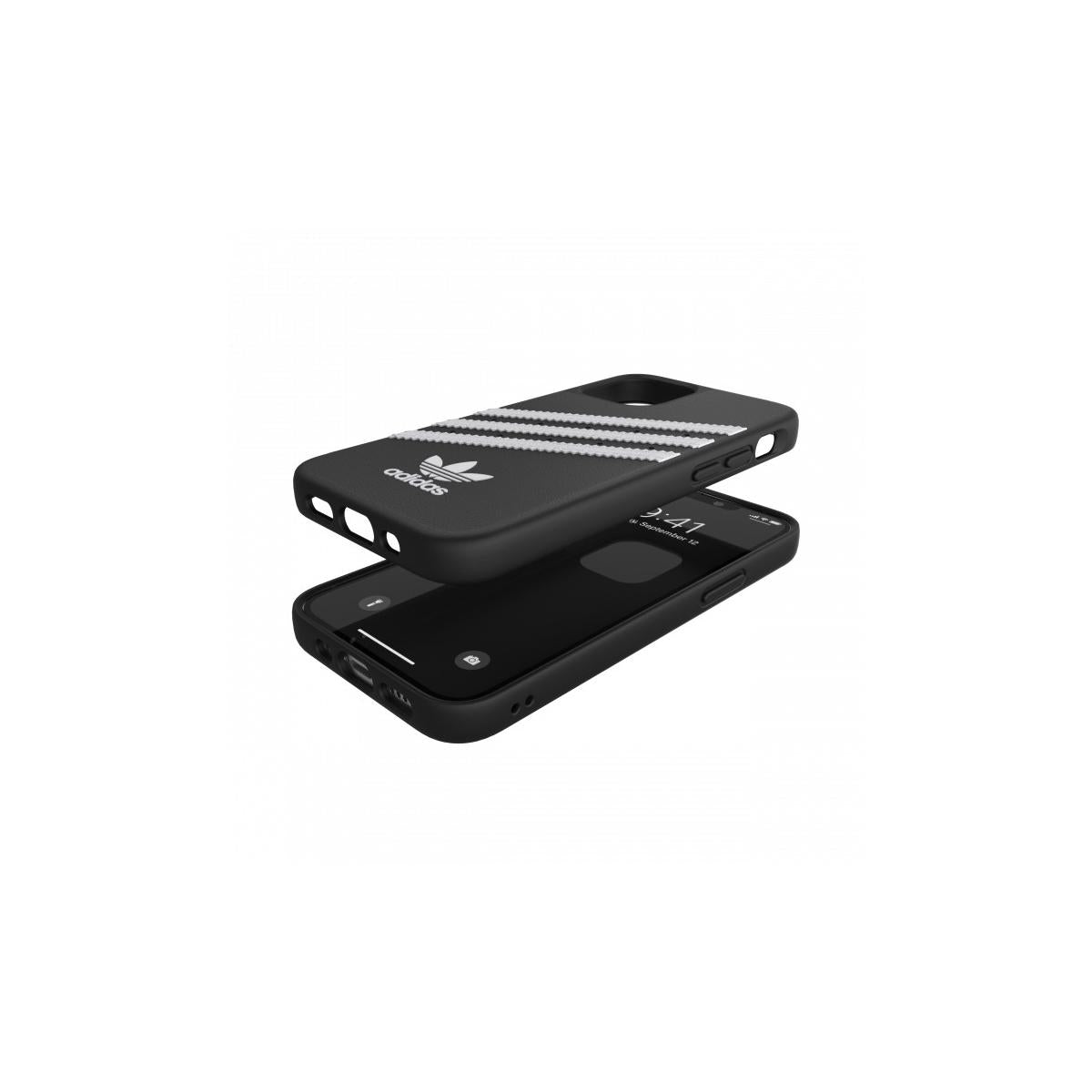 Adidas 3-Stripes custodia per cellulare 13,7 cm (5.4") Cover Nero, Bianco
