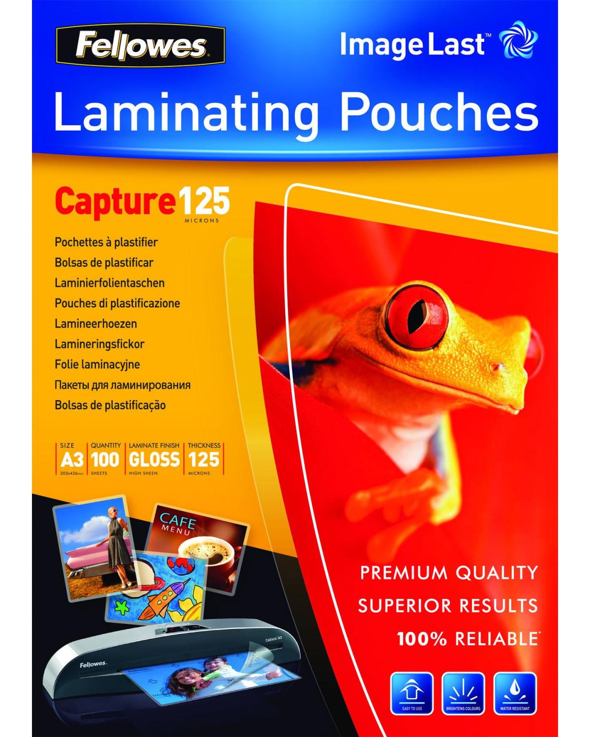 Fellowes 5307506 pellicola per plastificatrice 100 pz