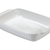 Guardini Pirofila Da Forno Rettangolare In Ceramica 30x18 Cm Bianco