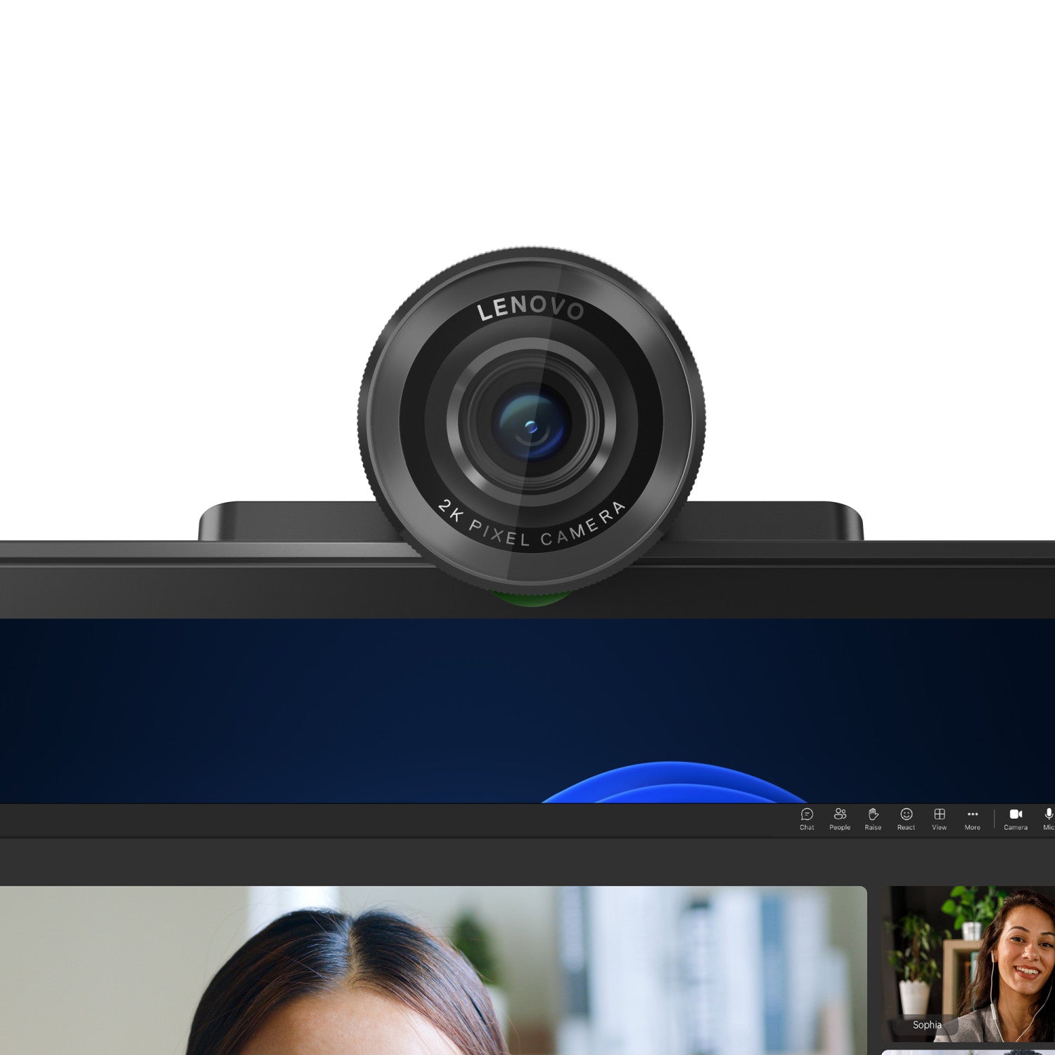 Lenovo 4XC1Q25245 webcam 4 MP 1920 x 1080 Pixel USB-C Nero