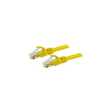 StarTech.com Cavo patch CAT6 1,5 m - Filo di rame al 100 - Connettore antistrappo - Giallo