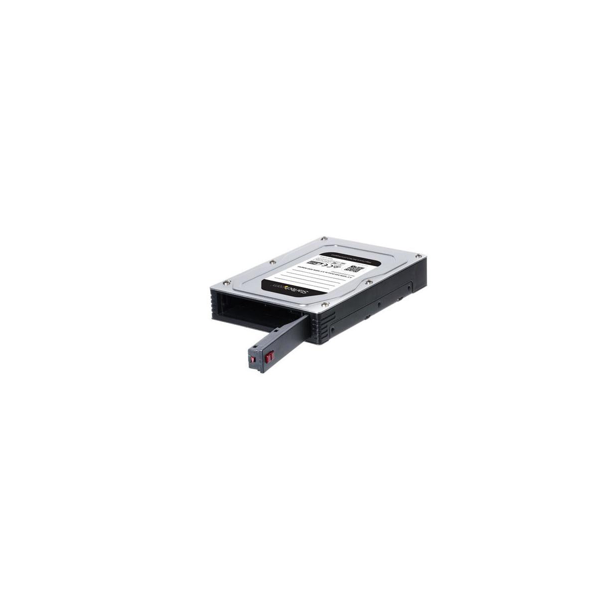 StarTech.com 25SATSAS35HD pannello drive bay 8,89 cm (3.5") Pannello portante Nero, Argento
