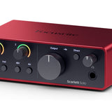 Focusrite Scarlett Solo Interfaccia audio Red e Black
