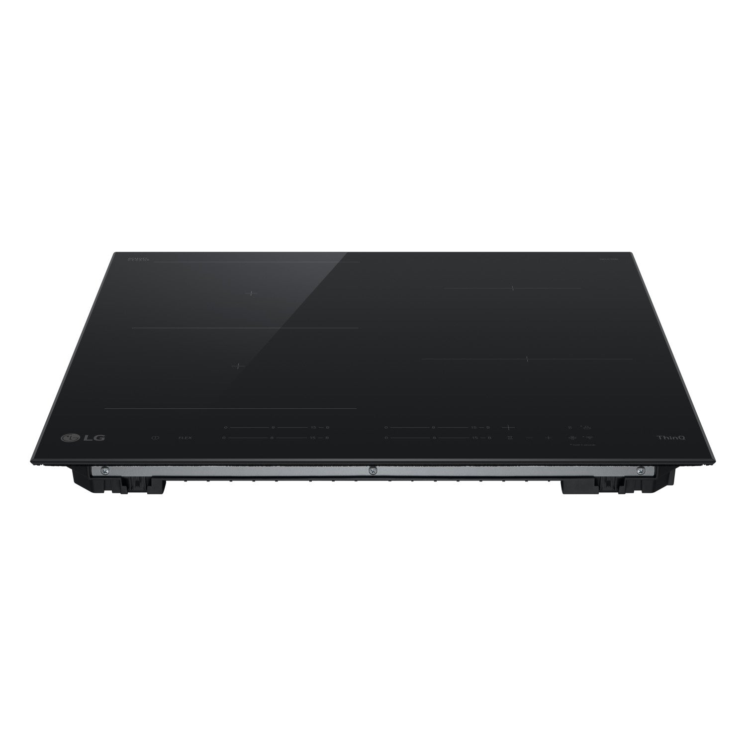 LG CBIZ2435B Piano cottura induzione 60cm, 7,4kW con limitatore, 4 zone, 1 flex, Wi-Fi