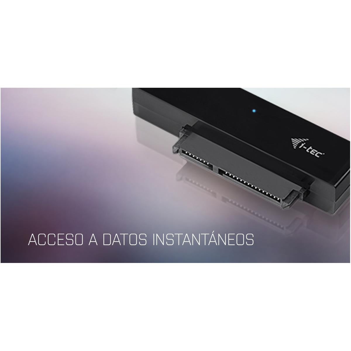 i-tec C31MYSAFEU313 contenitore di unità di archiviazione Box esterno HDD/SSD Nero 2.5"